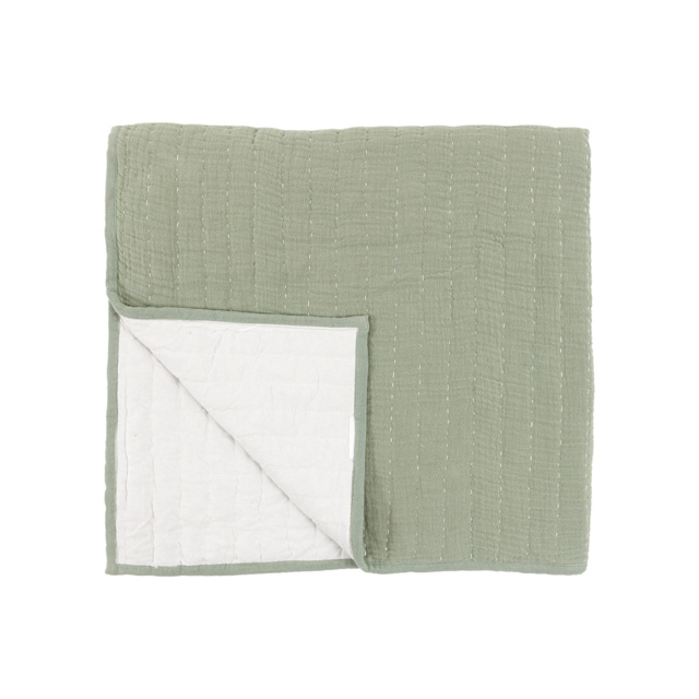 Vara Gauze Bedspread in Sage