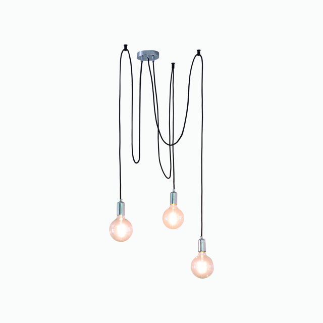 Deo 3 Light Mulit-Pendant in Chrome