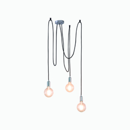 Deo 3 Light Mulit-Pendant in Chrome