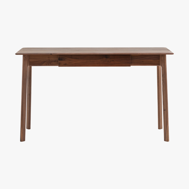 Menorca Walnut One Drawer Desk