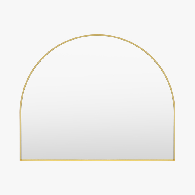 Glimpse Overmantle Mirror Gold