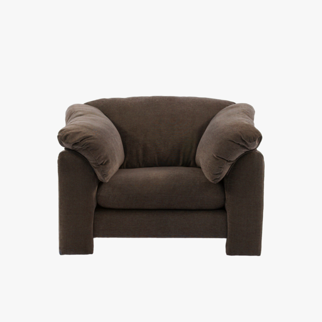 Pillow  Armchair in Mushroom