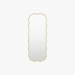 Wavy Leaner Mirror