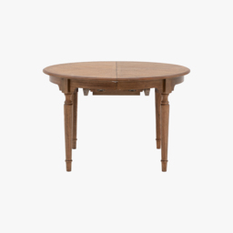 Chateau Extendable Round Dining Table in Natural