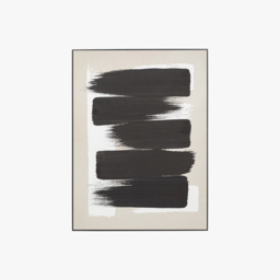 Brushstrokes Framed Canvas