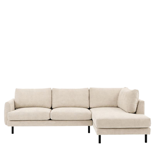 Dwell Right Hand Chaise in Cream