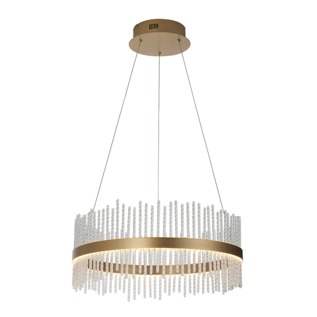 Anna Small LED Halo Pendant in Gold