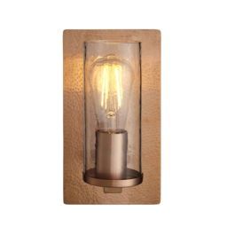 Timothy Wall Light in Hammered Copper