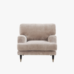 Fairmont Armchair in Velour Cream