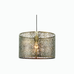 Cicero Large Lamp Shade in Antique Brass