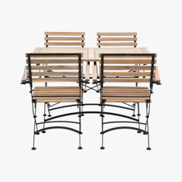 Serene Outdoor Folding Dining Set
