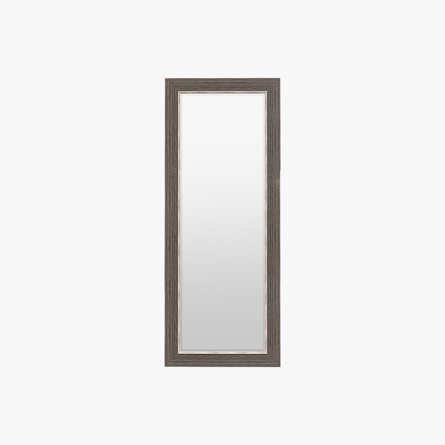 Mirada Leaner Mirror in Pewter