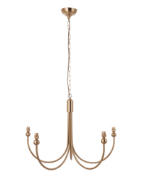 Lima 5lt Pendant Brushed Aged Brass