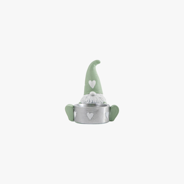 Elfi Gonk Tealight Holder in Green