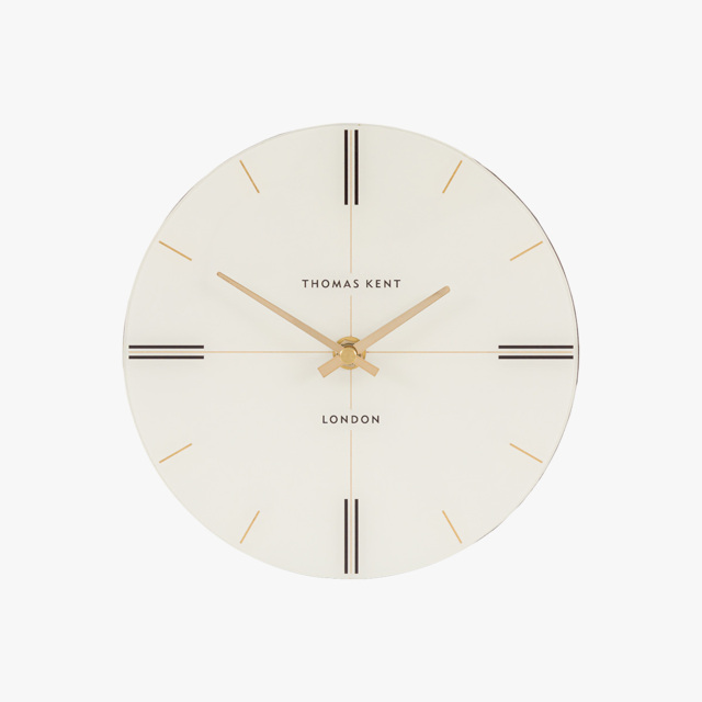 Tempo Mantel Clock in Dark Walnut, Medium
