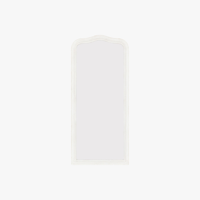 Odessa Arch Leaner Mirror in White
