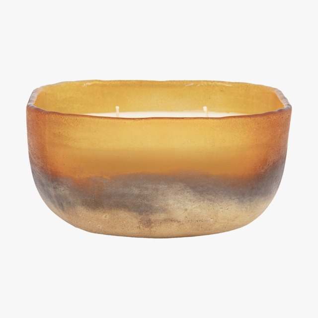 Glow 4 Wick Candle in Amber and Gold, Large