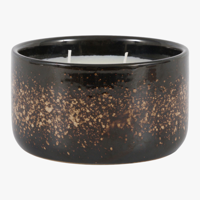 Zera Ceramic Reactive Glaze Candle 2 Wick