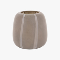 Arla Stripe Glass Vase, Medium