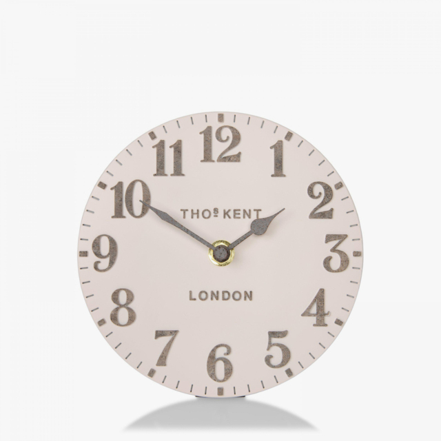 Wren Mantel Clock in Pink