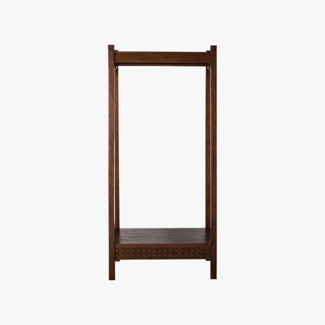 Sadie Clothes Rack in Brown