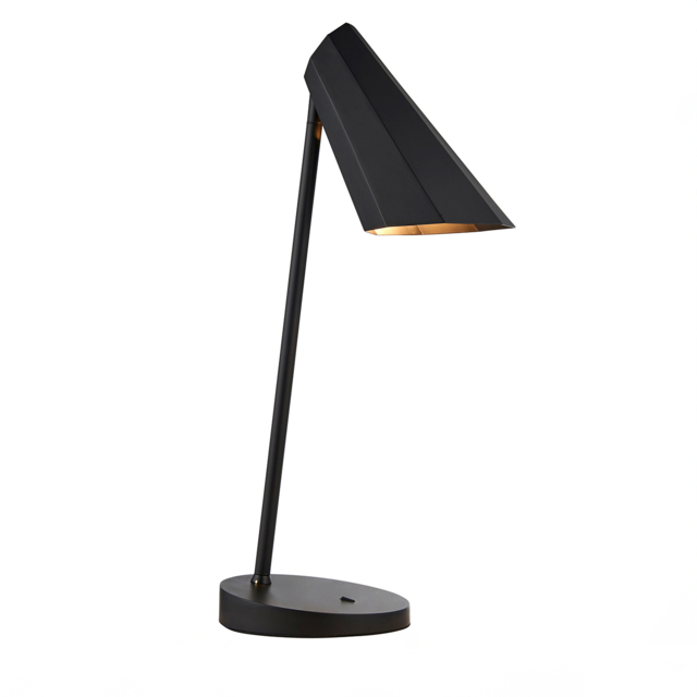 Rafael Task Table Lamp in Matt Black