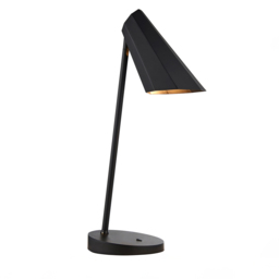 Rafael Task Table Lamp in Matt Black