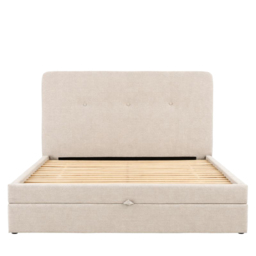 Snoozer  Double 2 Drawer Bedstead in Cream Velvet