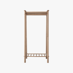 Rebecca Oak Clothes Rack
