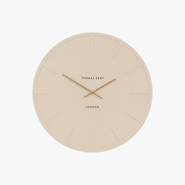Circa Wall Clock in Cream