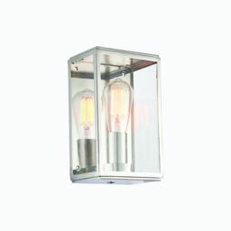 Siobhan Retro Wall Lamp in Silver