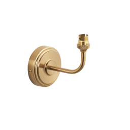 Donald Arc Wall Fitting in Brushed Aged Brass