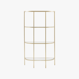 Aberdeen Display Unit in Champagne