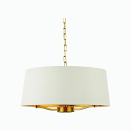 Tristan Golden Pendant with Shade