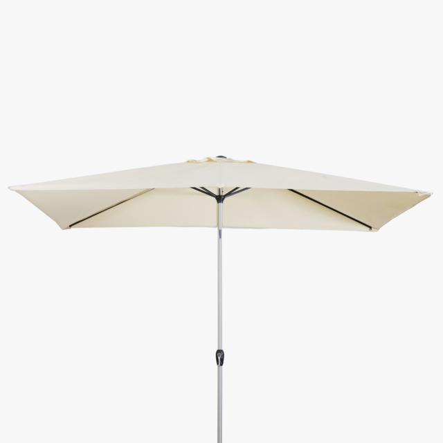 Poppins Square Parasol Cream