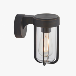 Wyatt Industrial Wall Lamp in Dark Bronze