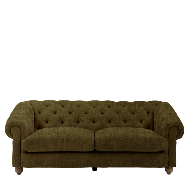 Heritage 3 Seater Sofa in Olive