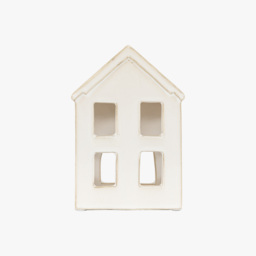 Winter Frost House Tealight Holder