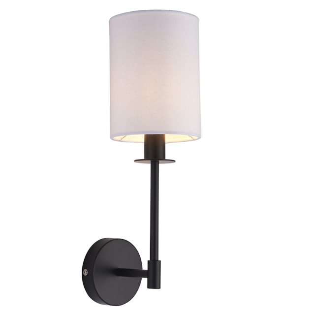 Cassidy Wall Light in Matt Black