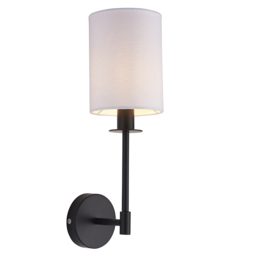 Cassidy Wall Light in Matt Black