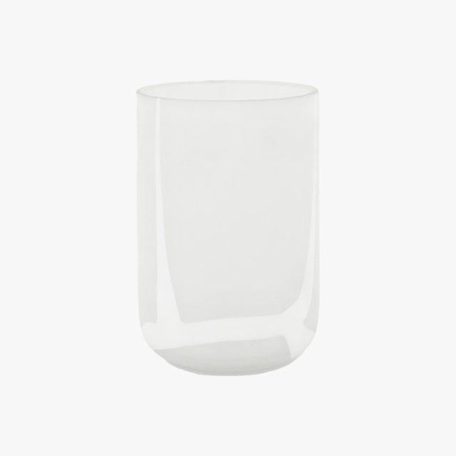 Amara Handblown Glass Swirl Vase, Medium
