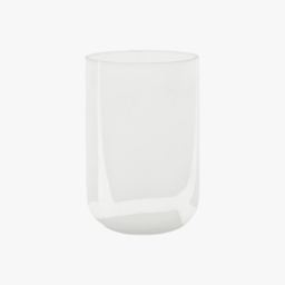 Amara Handblown Glass Swirl Vase, Medium