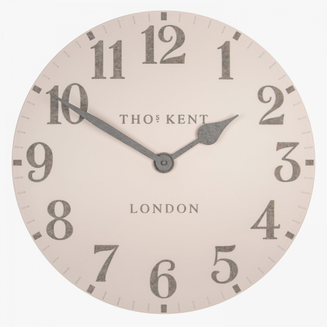 Wren Wall Clock in Pink, Large