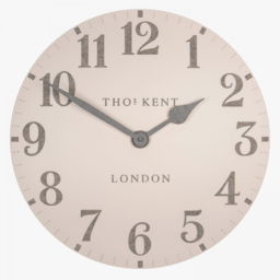 Wren Wall Clock in Pink, Large