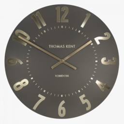 Blair Wall Clock in Espresso, Large