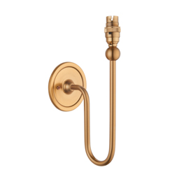 Lima Wall Fitting Aged Brass