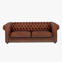 Belmont 3 Seater Sofa in Vintage Brown Leather