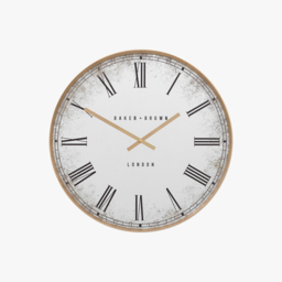 Clara Wall Clock in Gold