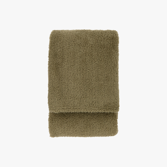 Cherish Fleecy Throw in Olive