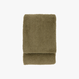 Cherish Fleecy Throw in Olive